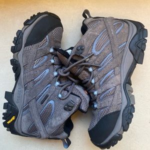 MERRELL Womens Moab 2 Granite Waterproof Hiking Shoes US 8.5